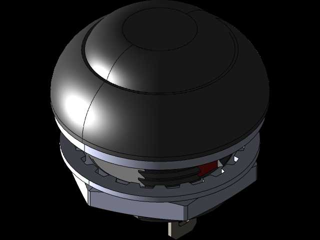 RS 734-6704 SPST面板安装断开-接通按钮开关