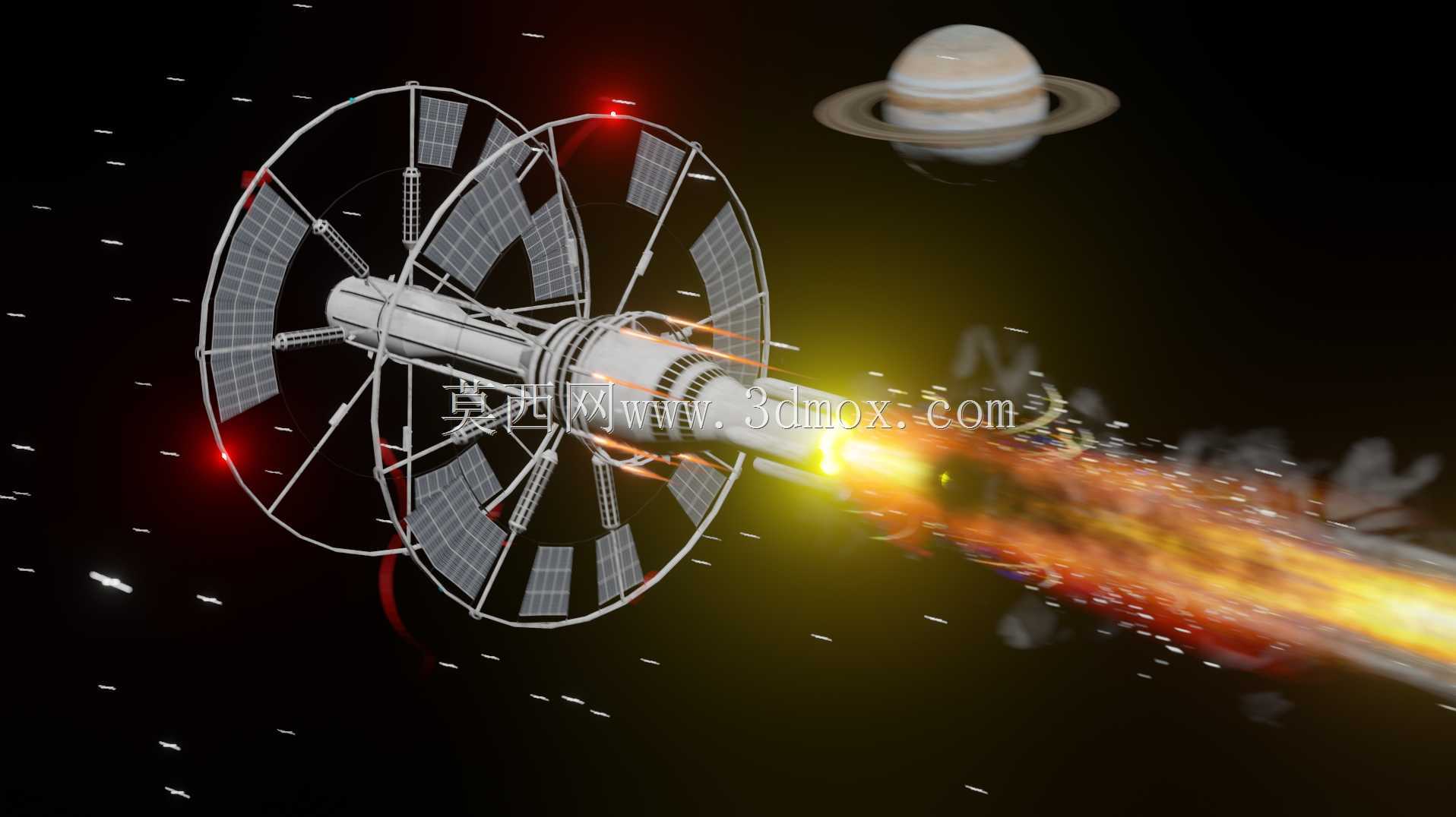 太空船动画