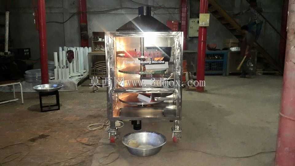 新型智能Roti、Chapati、玉米饼制作机