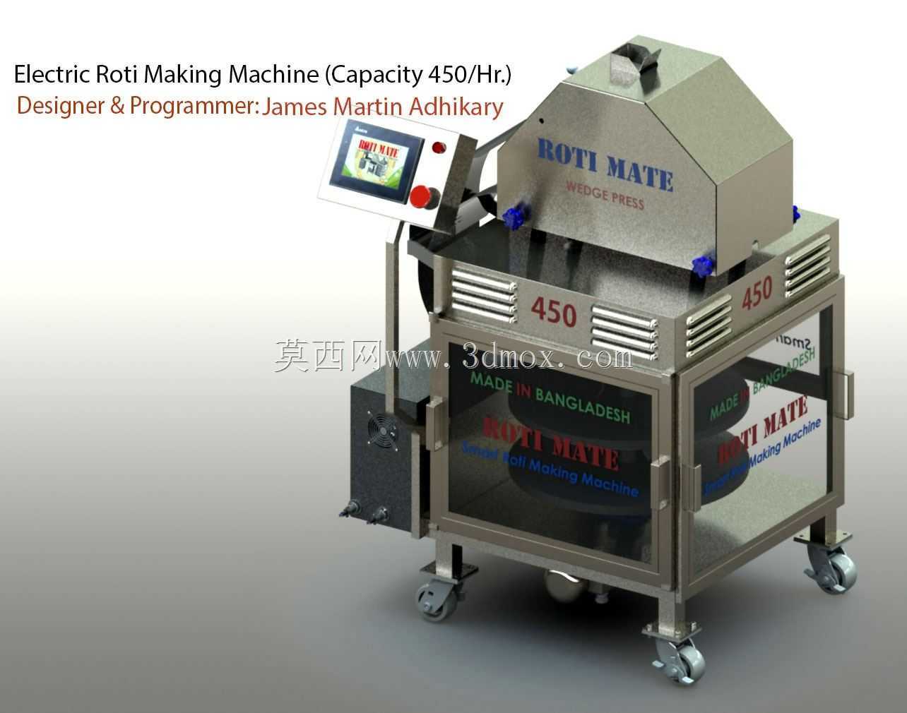 Roti��Chapati�����ױ�������ÿСʱ450̨��