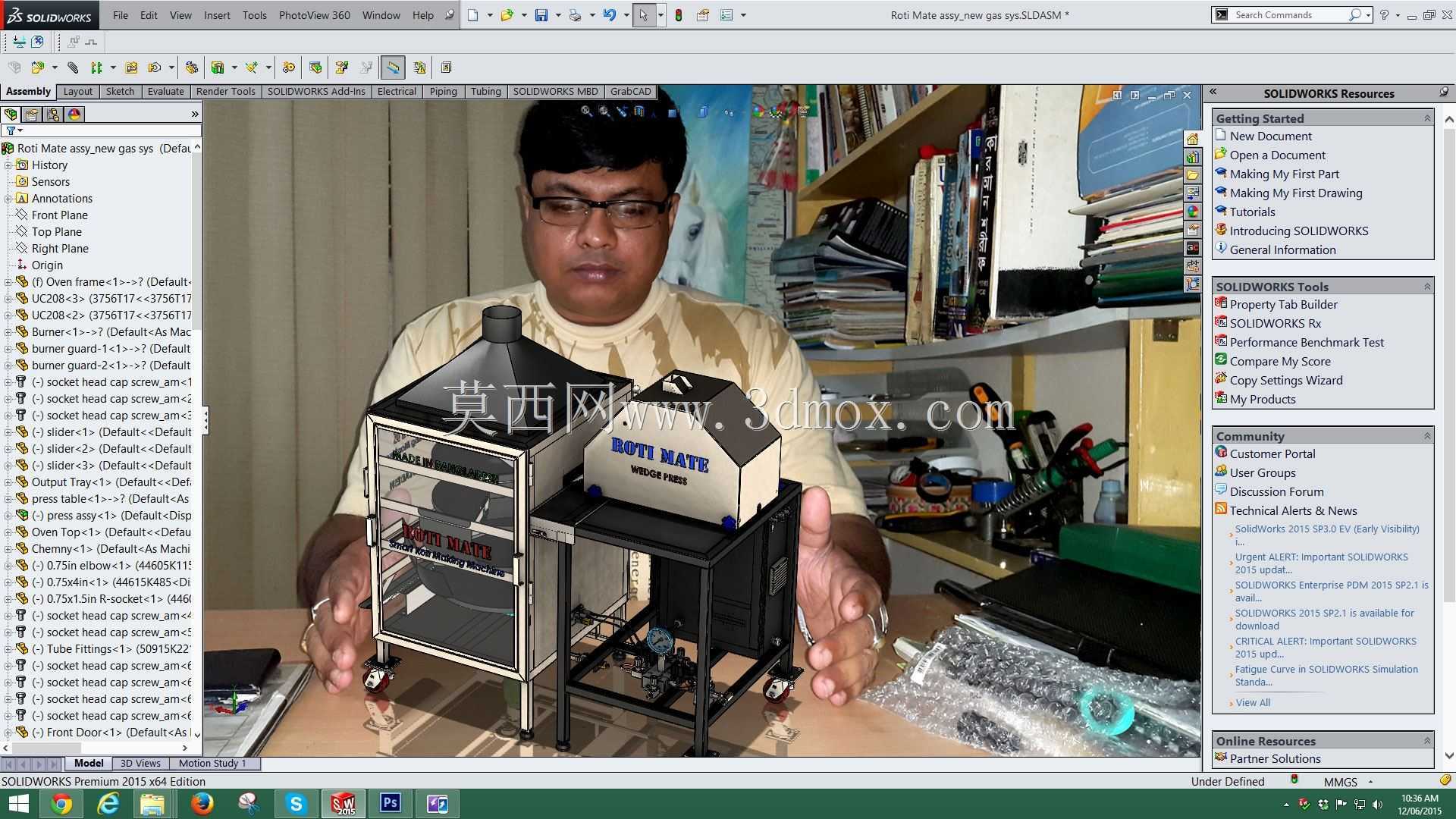 Solidworks 3D模型的有趣3D艺术
