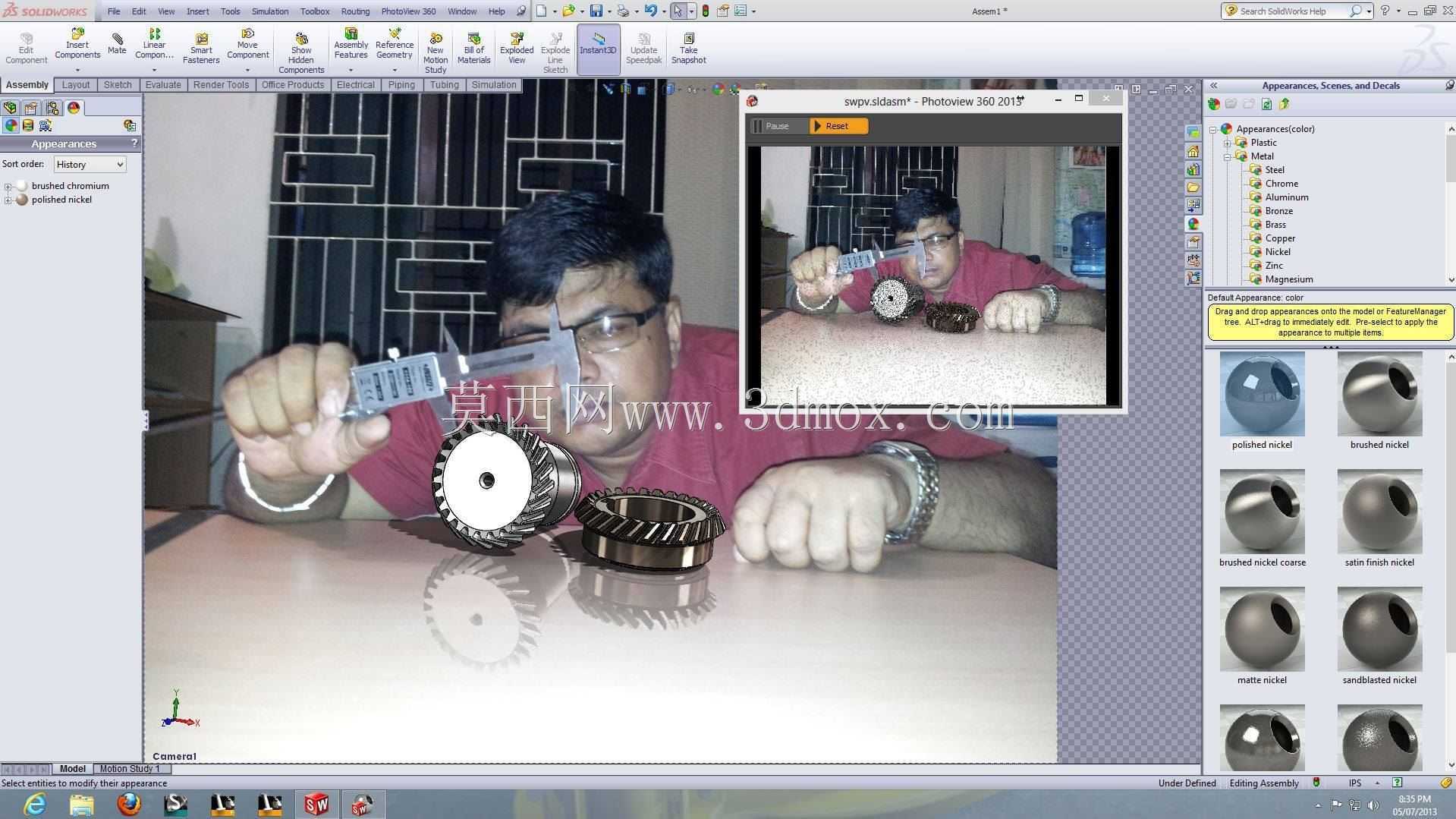 Solidworks 3D模型的有趣3D艺术