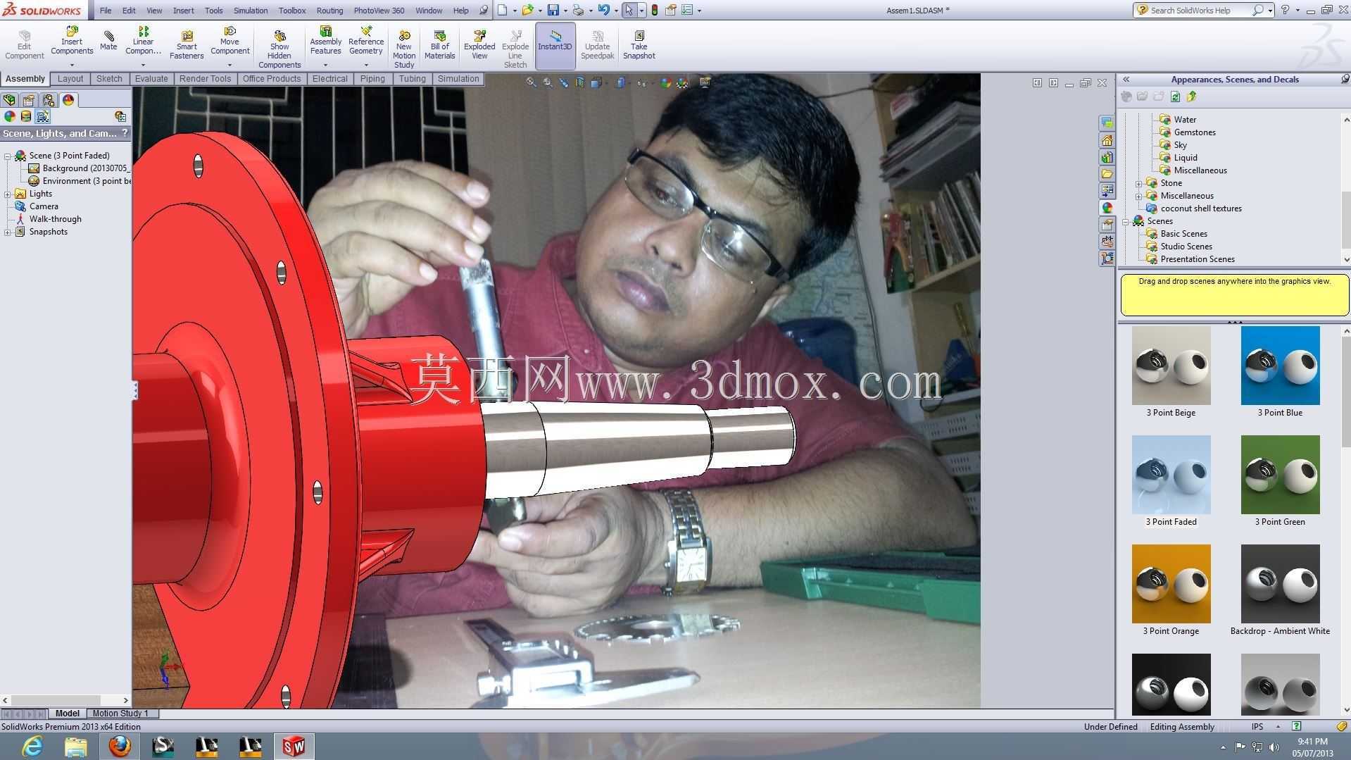 Solidworks 3D模型的有趣3D艺术