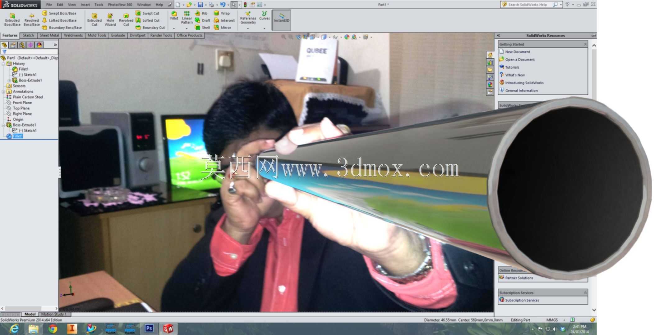 Solidworks 3D模型的有趣3D艺术