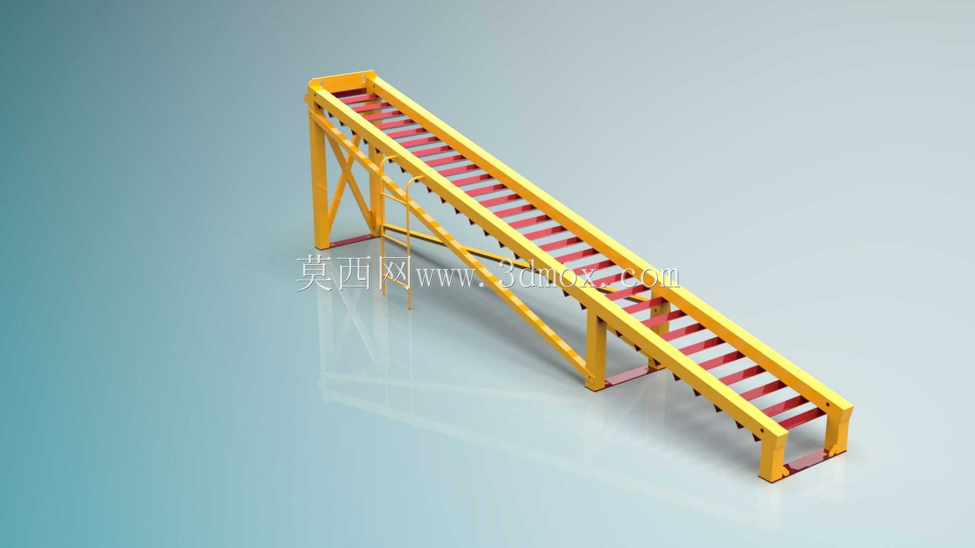 Solidworks教程#216工业楼梯通过SW Easy Design在Solidworks中设计焊接件