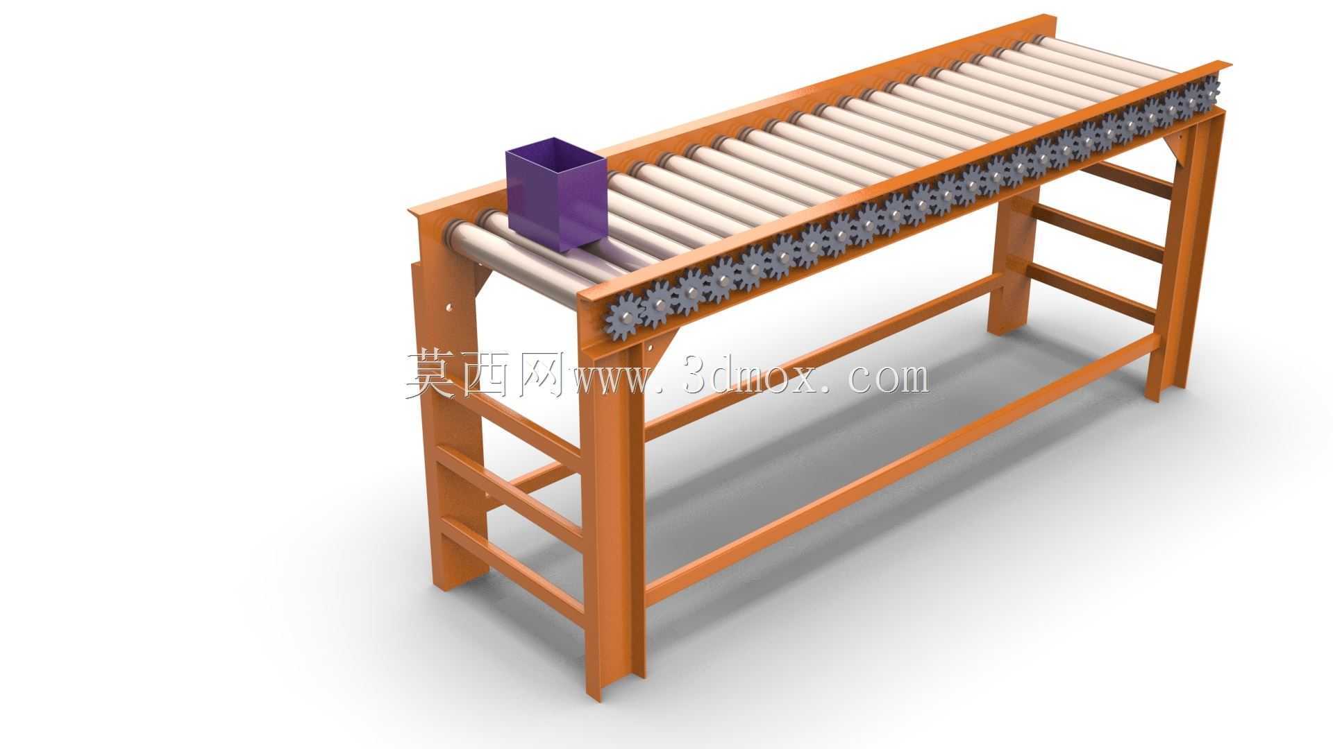 Solidworks教程#198通过SW Easy Design在Solidworks中进行辊道输送机设计和运动研究