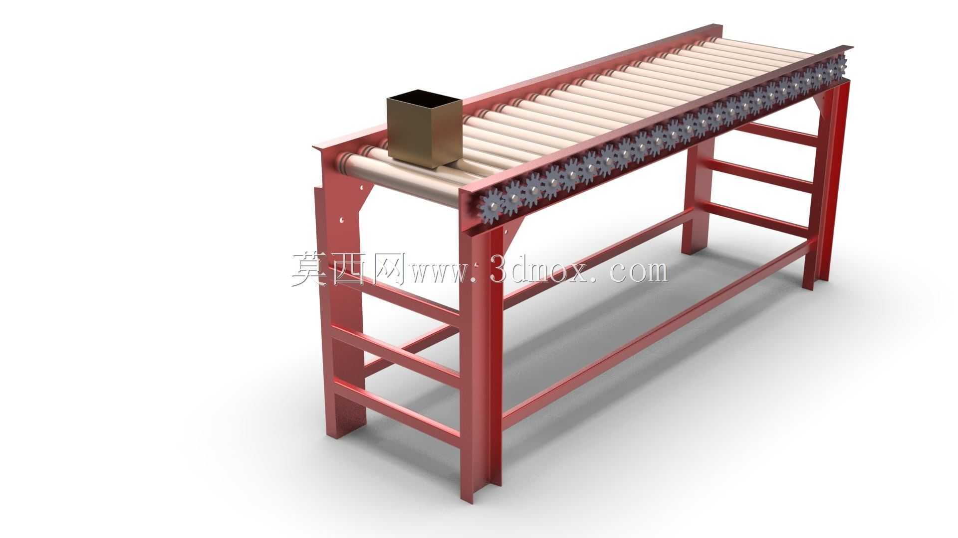 Solidworks教程#198通过SW Easy Design在Solidworks中进行辊道输送机设计和运动研究