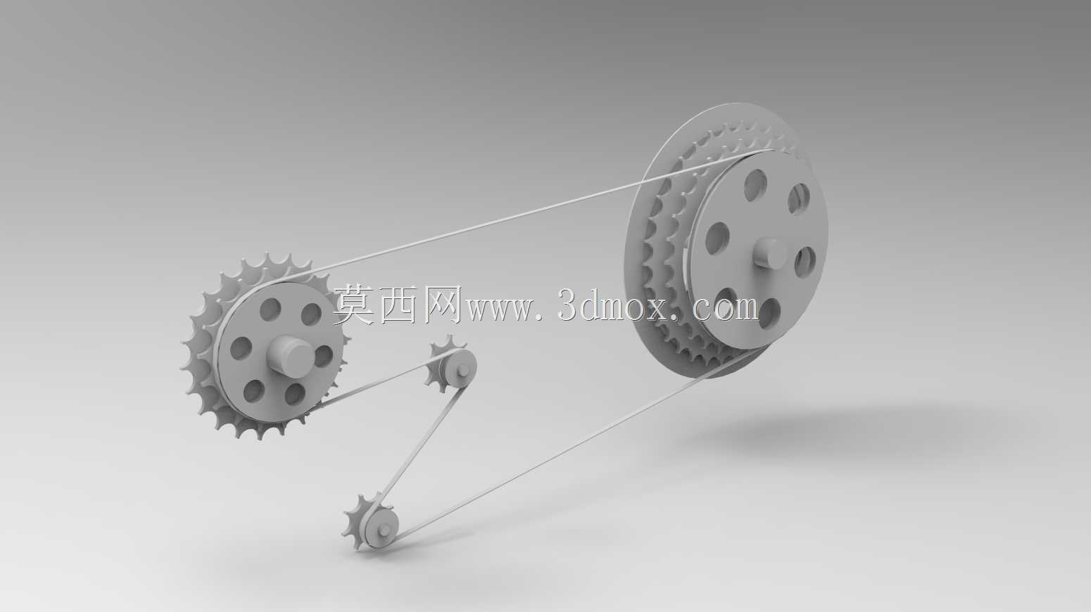 Solidworks教程#197通过SW Easy Design设计带齿轮运动的皮带\u0026链条