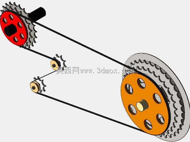 Solidworks教程#197通过SW Easy Design设计带齿轮运动的皮带\u0026链条