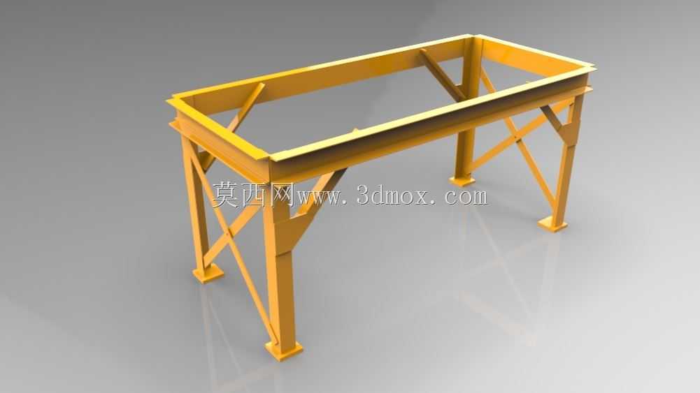 Solidworks教程#185焊接件工业钢框架在Solidworks中通过SW Easy Design