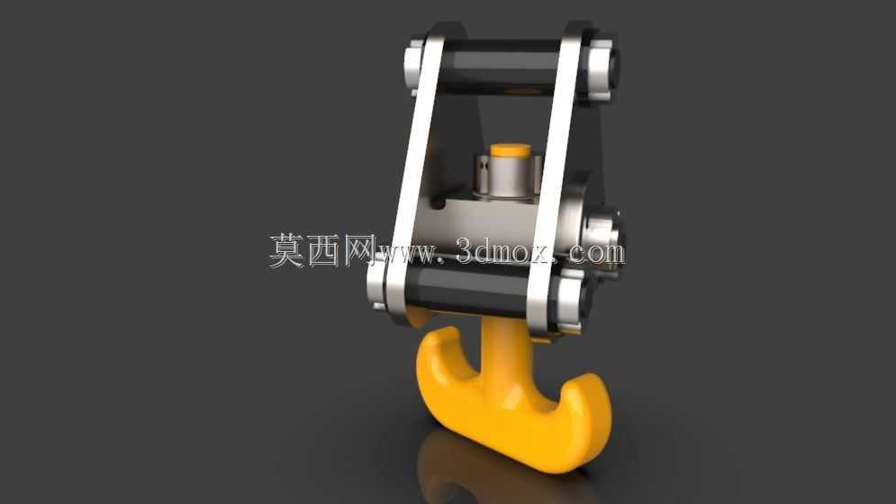 Solidworks教程#136使用Solidworks简易设计在Solidworks中设计起重机吊钩(组件)