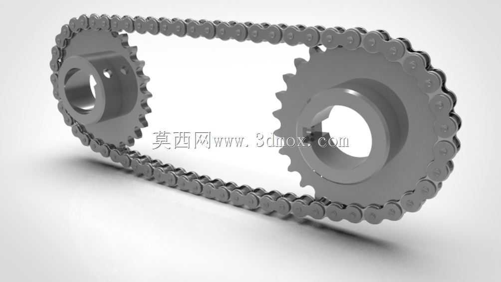 Solidworks教程#104机构链\u0026链轮设计、组装,Solidworks中的运动研究。第03部分