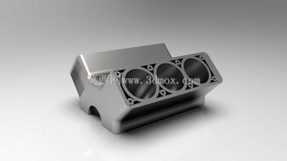 Solidworks教程#54如何通过Solidworks轻松设计在Solidworks中设计汽车发动机缸体