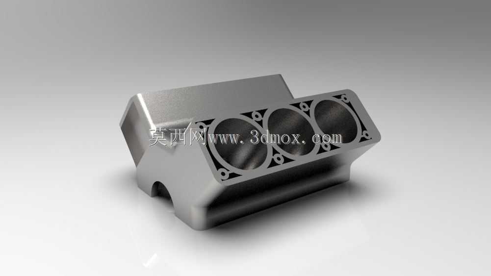 Solidworks教程#54如何通过Solidworks轻松设计在Solidworks中设计汽车发动机缸体