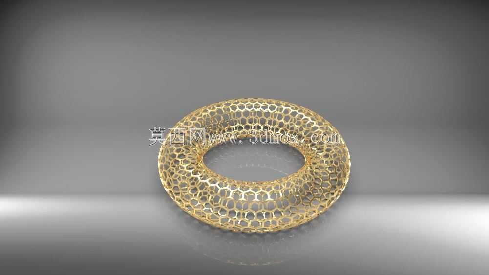 Soliworks教程#30如何通过SOLIDWORKS轻松设计制作具有六角网格的设计圆环体。