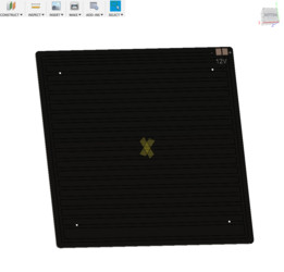 ������ȴ�12V 220W 310x310mm