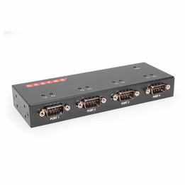 Gearmo USB 4端口串行RS232,具有FTDI芯片组和RX/TX LED指示灯