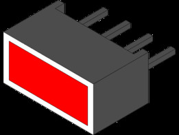 Avago HLMP-2300 HLMP2400 HLMP-2500 HLCP-A100