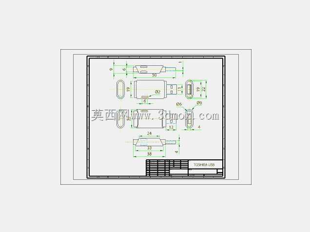 TOSH?BA USB DWG����ͼֽ