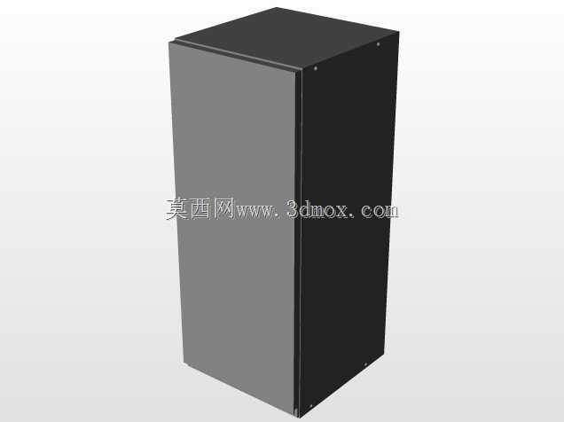 300毫米至800毫米的大型上部机柜,门打开。高度720毫米