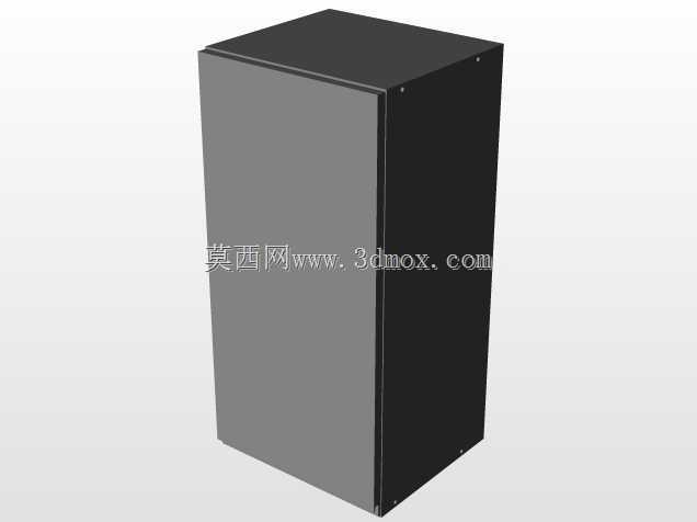 300毫米至800毫米的大型上部机柜,门打开。高度720毫米