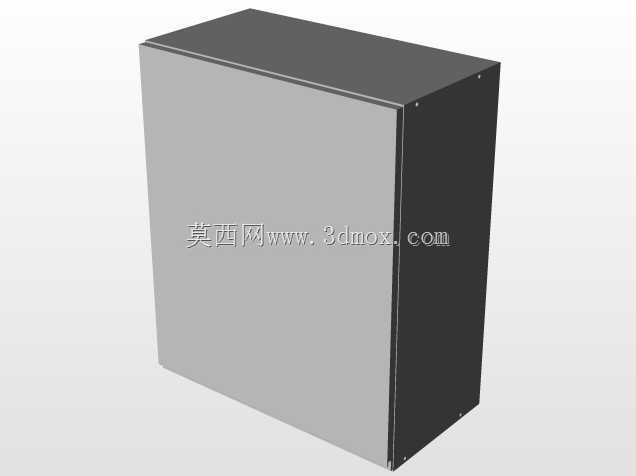 300毫米至800毫米的大型上部机柜,门打开。高度720毫米