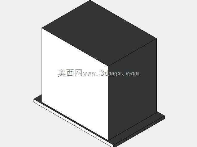 带烤箱的高底柜和带门的微波炉