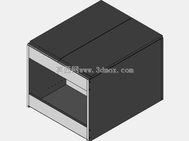下厨柜600 2个带附件的打开门