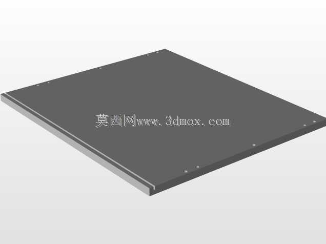 下厨柜600 2个带附件的打开门