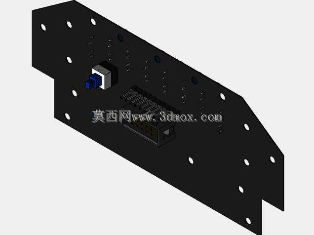 带ATMega16的直线跟随机器人