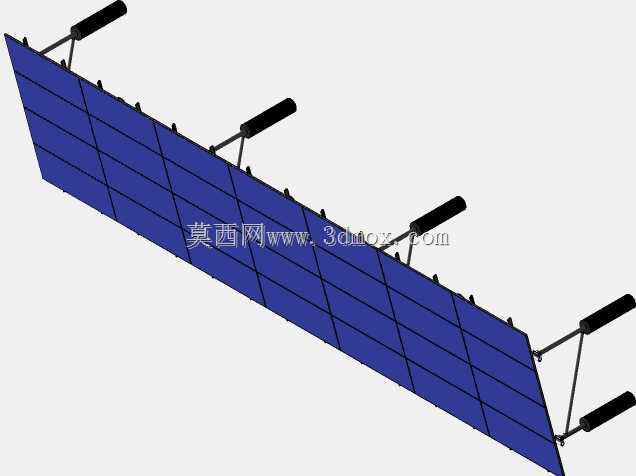 15°太阳能地面安装4x7景观