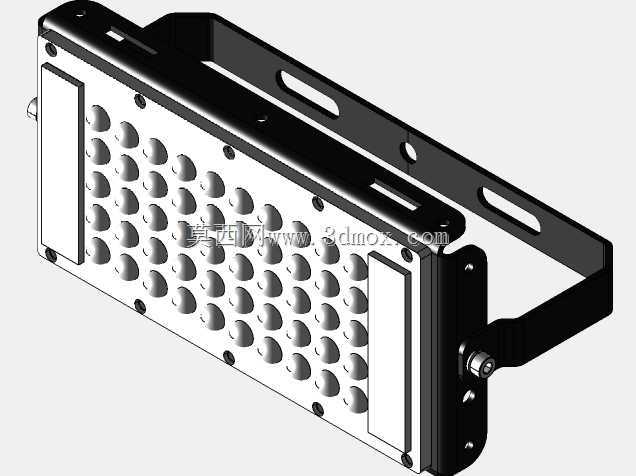 50W 4500lm防水IP65 50 LED泛光灯带透镜白光聚光灯户外灯AC220V