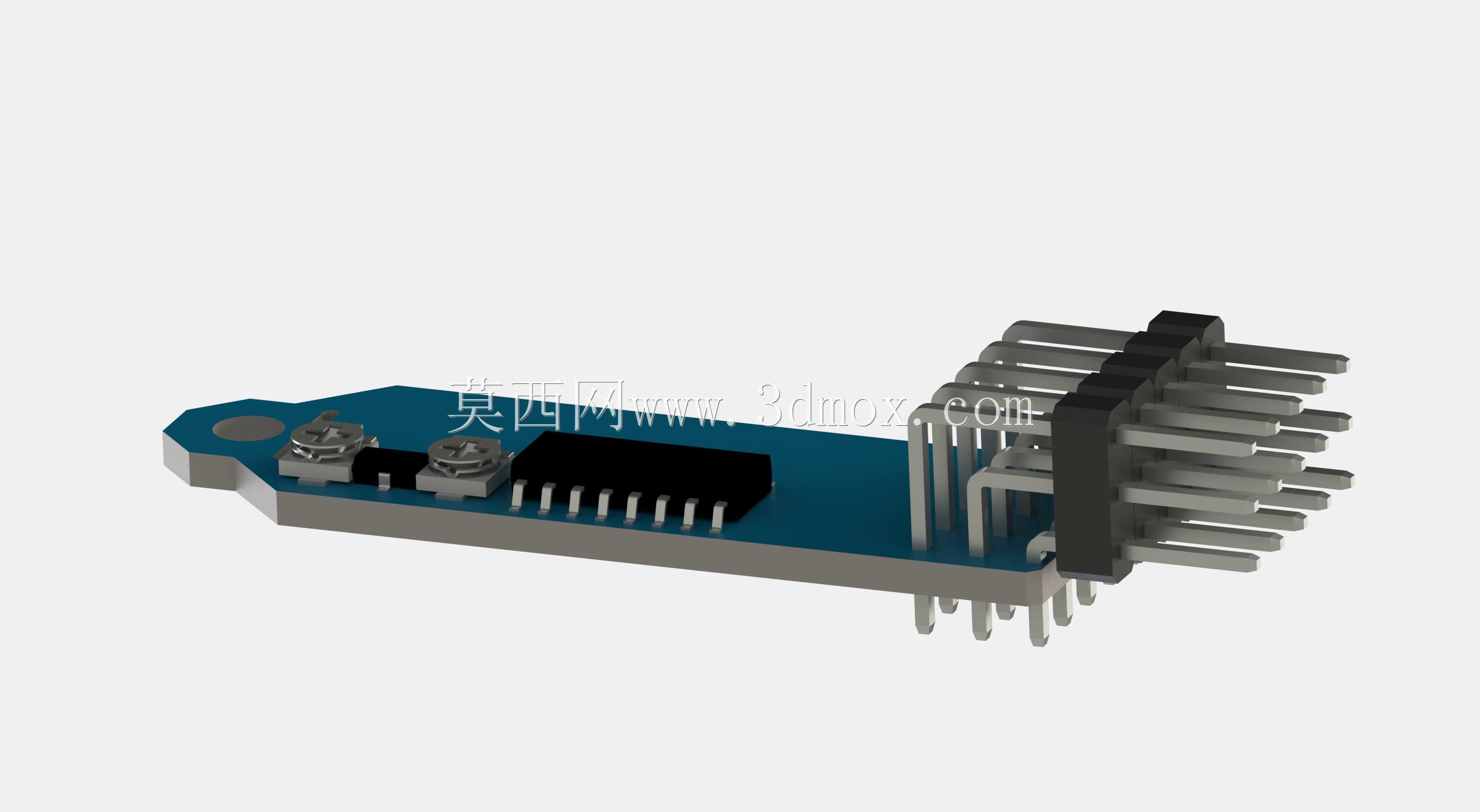 通用压电Z探头PCB v2。75(用于1、2、3或更多压电元件)
