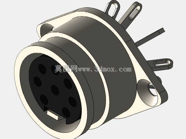 DIN Stecker/Buchse 8-polig mit Schraubverschluss PREH 71430-070
