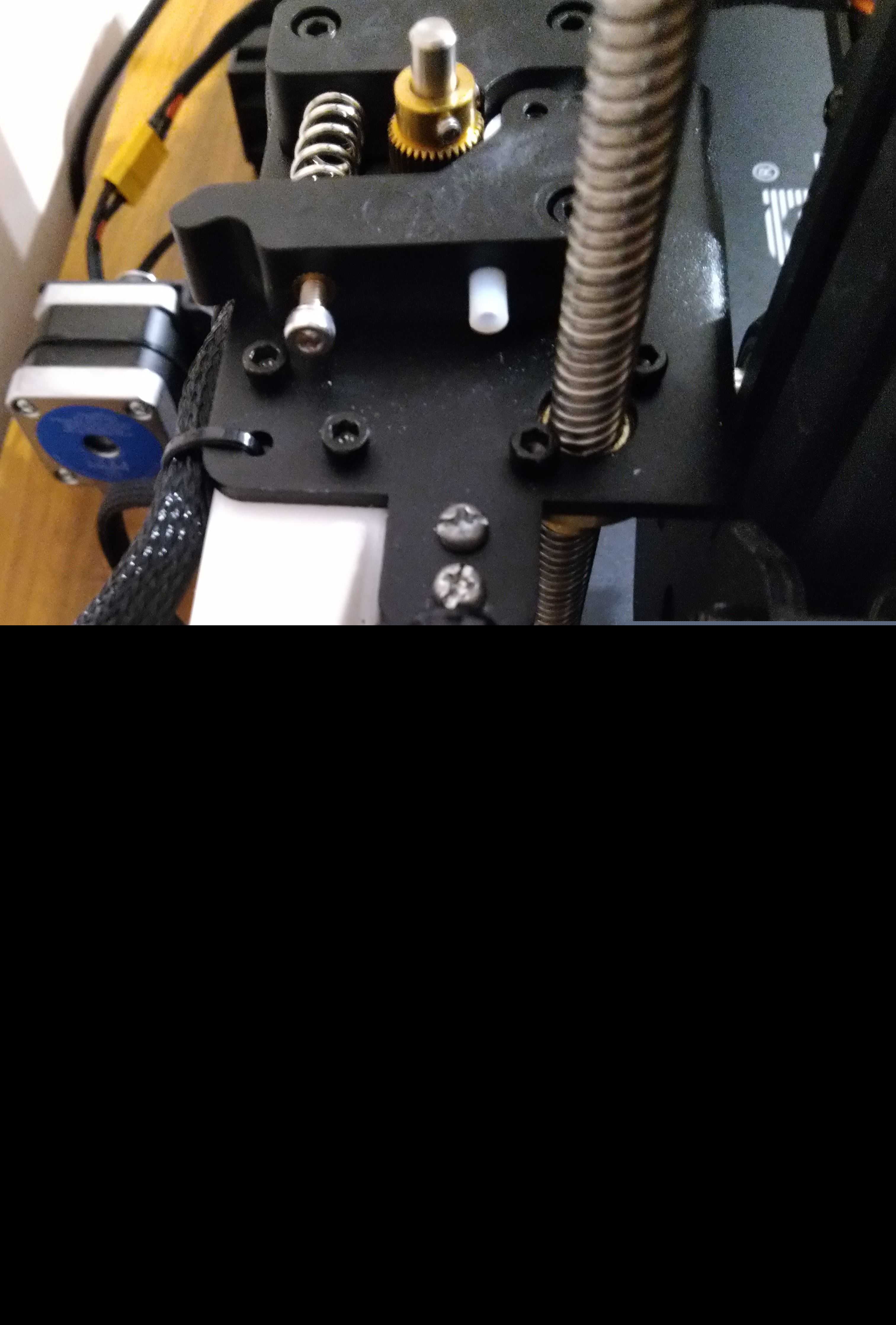 3D打印机用带真轴承的灯丝导轨