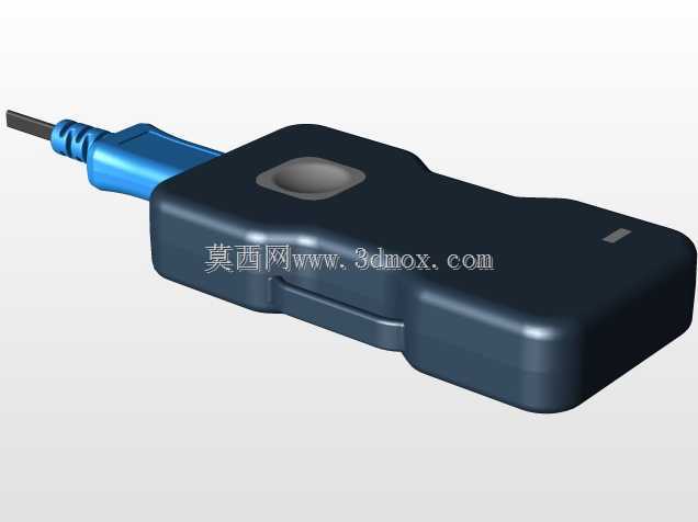 医用传感器。印刷电路板的外壳和3D布局
