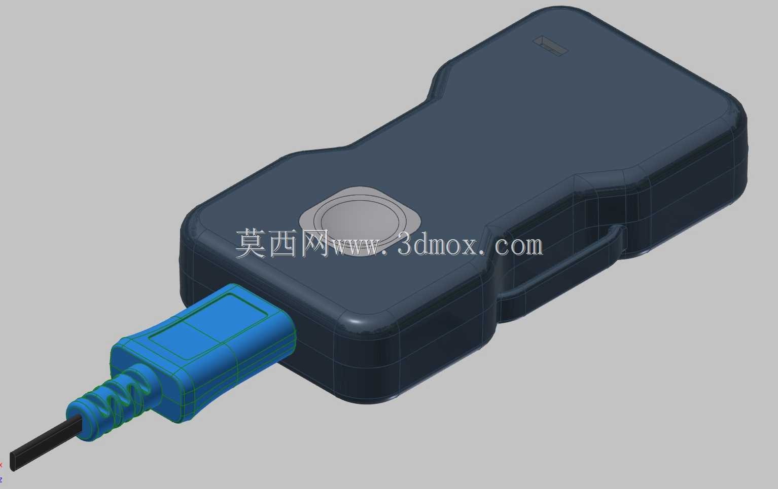 医用传感器。印刷电路板的外壳和3D布局