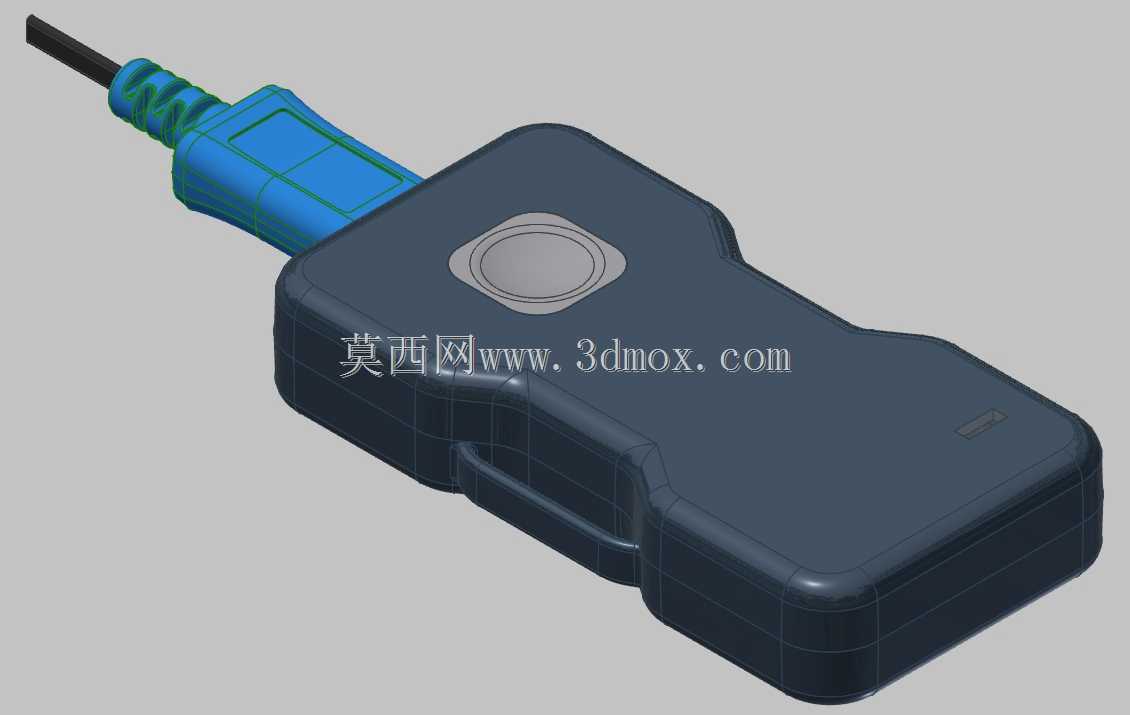 医用传感器。印刷电路板的外壳和3D布局