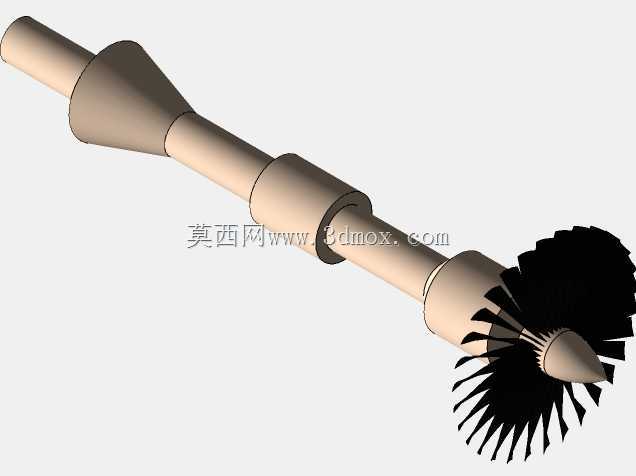 Solidworks涡轮发动机
