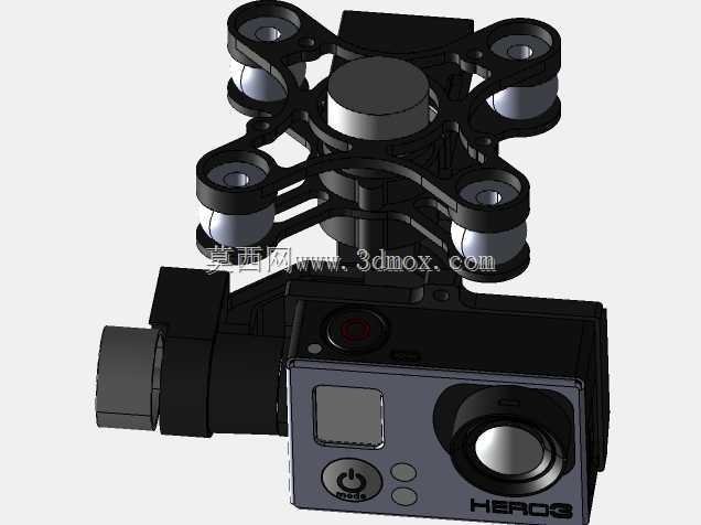 Zenmuse H3-3D与GoPro