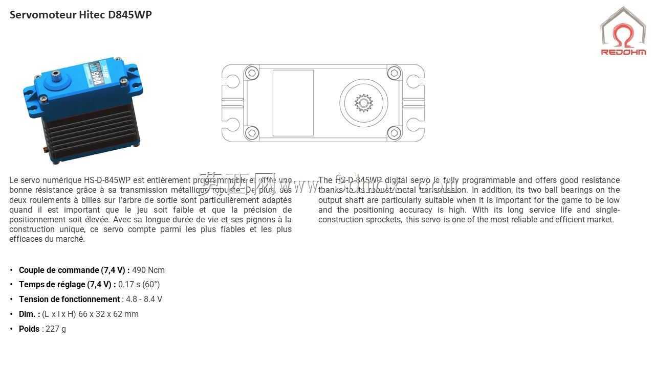 Hitec D845WP