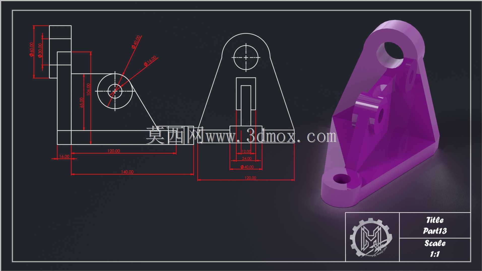 SolidWorks初学者教程第13部分简单