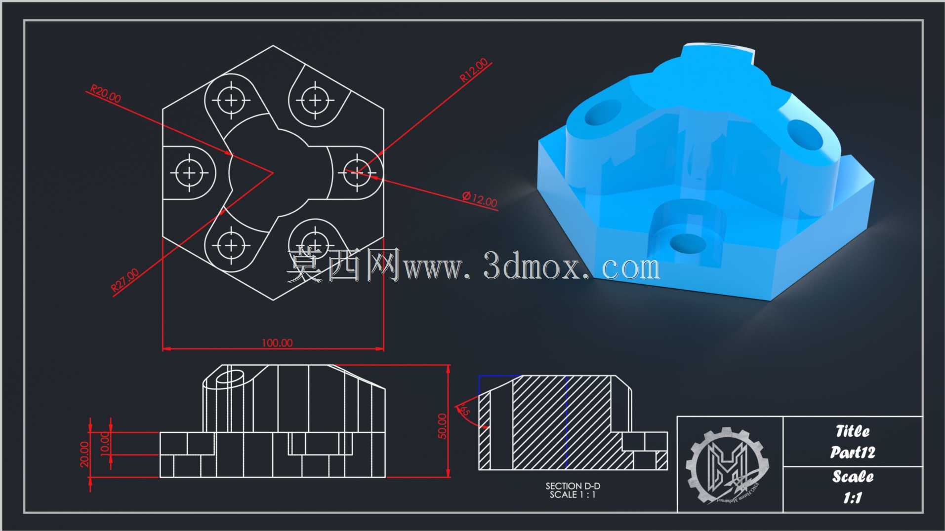 SolidWorks��ѧ�̵߽̳�12���ּ�