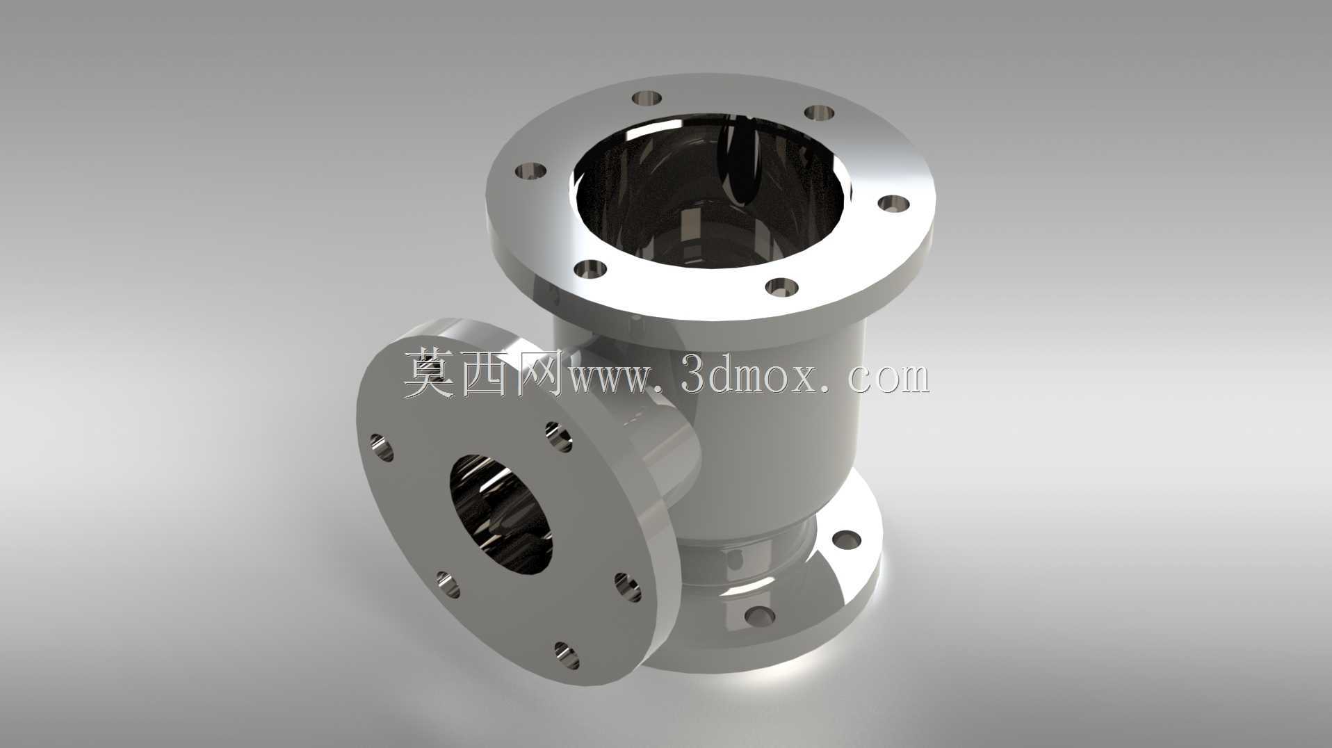 (SolidWorks初学者教程第3部分简单(管道三通弯头)