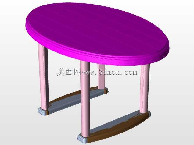 塑料桌结构