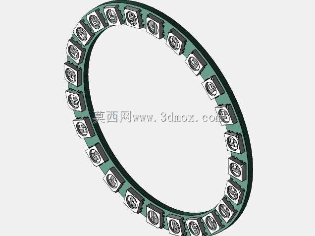 外径为66mm的Neopix环24 WS2812B