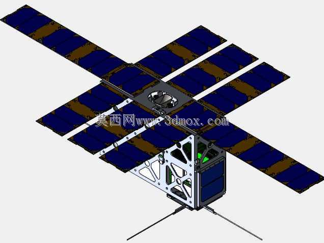 6U立方卫星模型