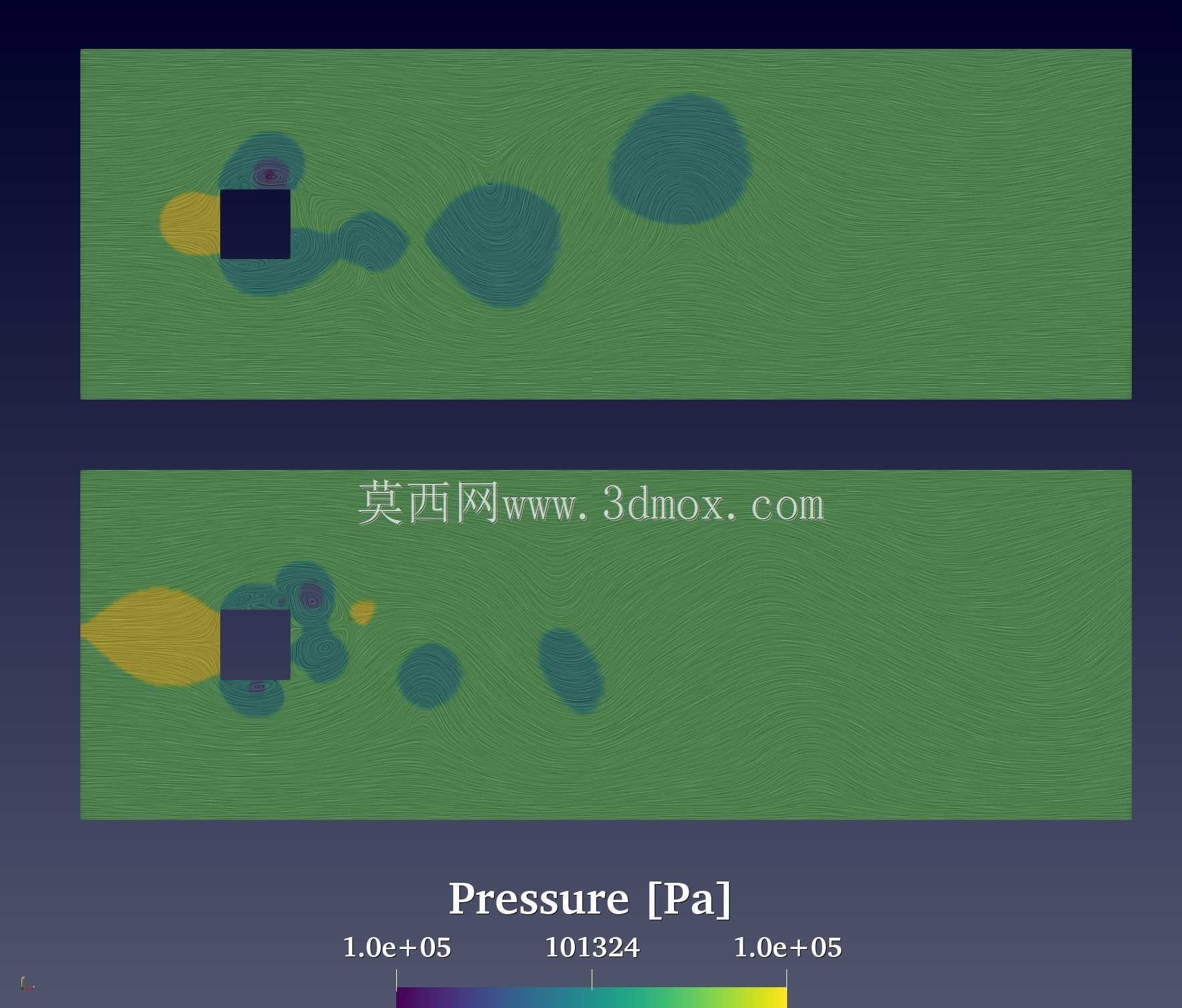 矩形圆筒:开放式泡沫
