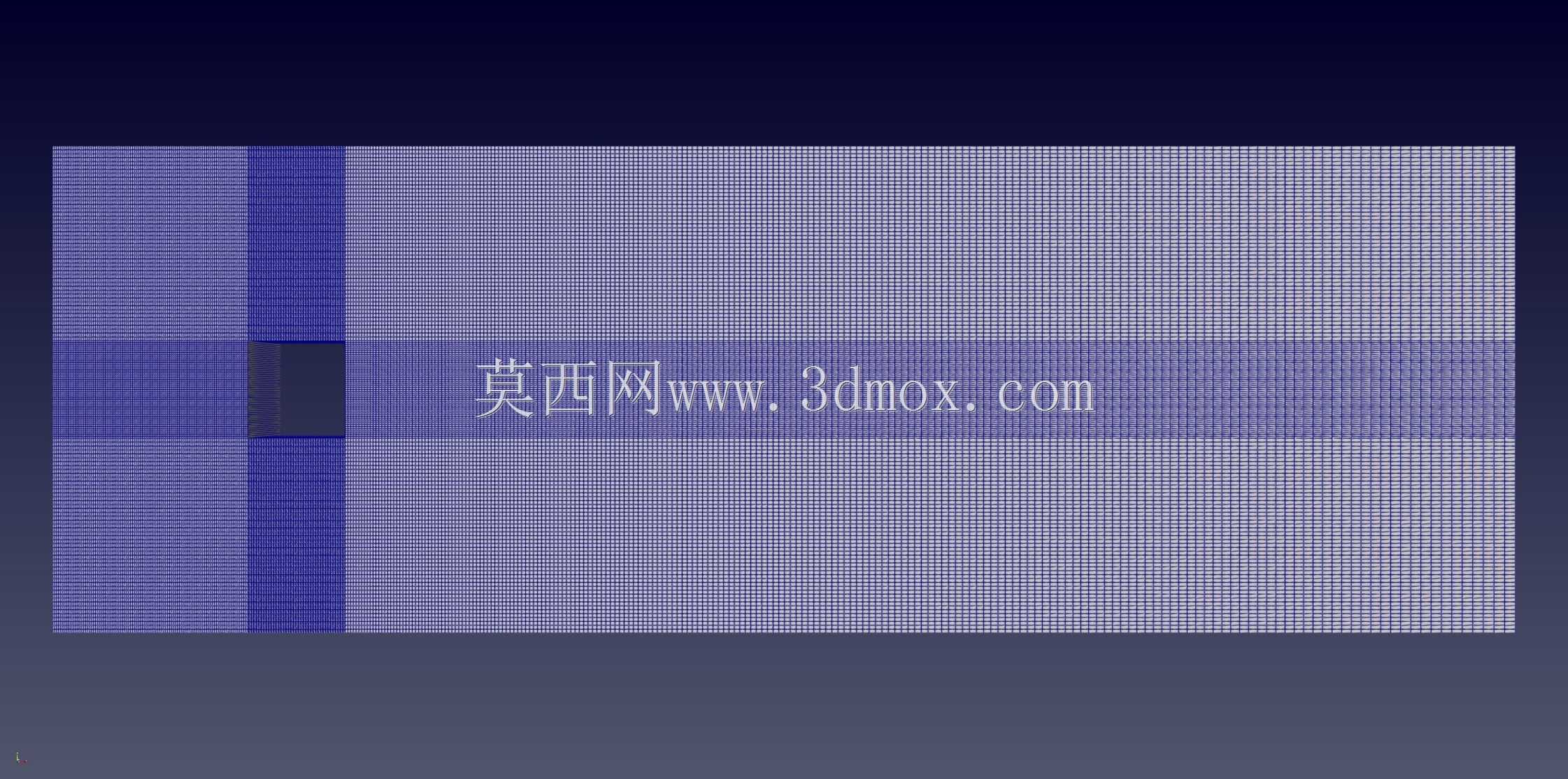 矩形圆筒:开放式泡沫