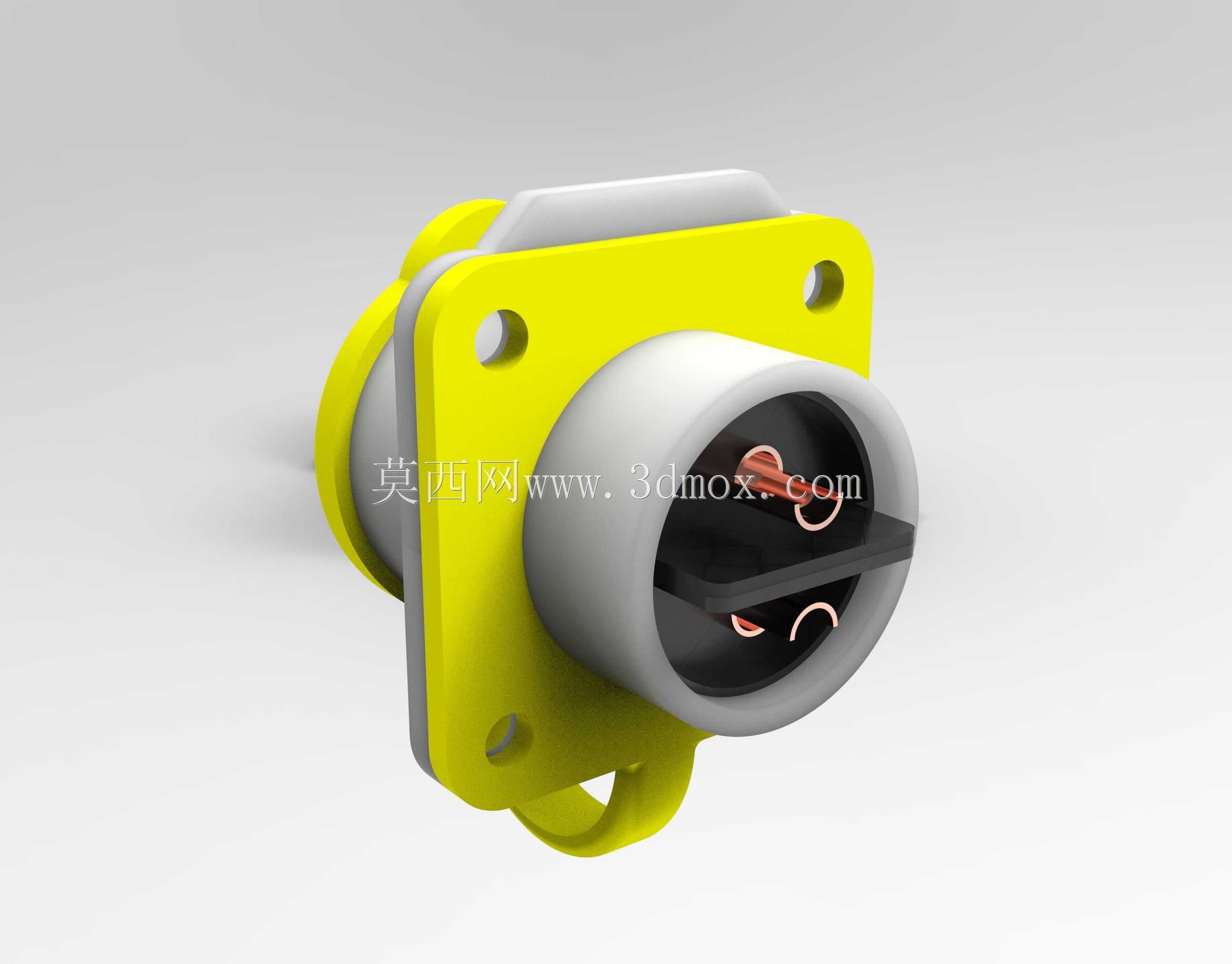 工厂定价防水IP65 2针连接器